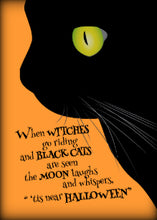 Halloween Invitation Card - Black Cat Tis Halloween Party Invitation