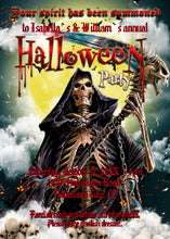 Devilish Skeleton Halloween Party Invitation