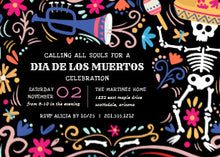 Dia De Los Muertos Celebration Invitation