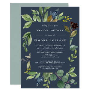 Eucalyptus Grove Bridal Shower Invitation 1