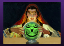Halloween Invitation Card - Fortune Teller Halloween Party Invitations