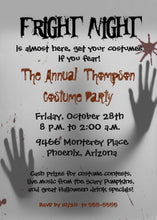 Fright Night Halloween Invitation