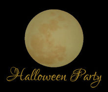 Full Moon Halloween Party Invitation