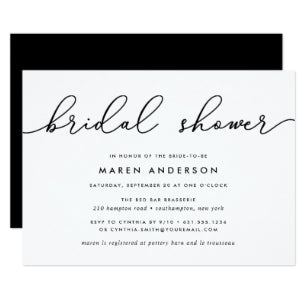 Gin Lane Bridal Shower Invitation