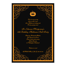 Halloween Ball Costume Party Invitation