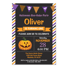 Halloween Invitation Card - Halloween Birthday Party Invitation 10