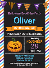 Halloween Birthday Party Invitation 1