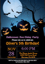 Halloween Birthday Party Invitation 2