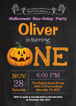 Halloween Invitation Card - Halloween Birthday Party Invitation 3