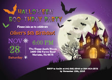 Halloween Birthday Party Invitation 4