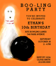 Halloween Birthday Party Invitation 8