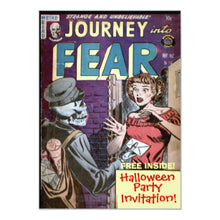 Halloween Invitation Card - Halloween Comic Strip Funny Invitation