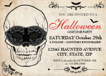Halloween Invitation Card - Halloween Costume Party Invitation 1