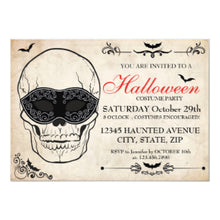 Halloween Costume Party Invitation 1