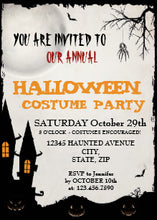 Halloween Invitation Card - Halloween Costume Party Invitation 3