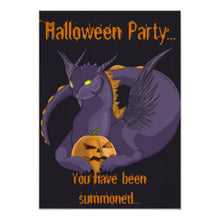 Halloween Dragon Invitation