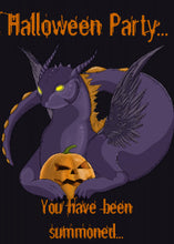 Halloween Invitation Card - Halloween Dragon Invitation
