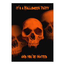 Halloween Horror Party Invitation