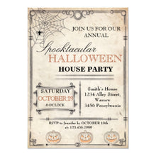 Halloween House Party Invitation 4