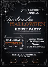 Halloween House Party Invitation