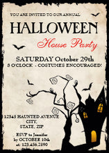 Halloween House Party Invitation 1