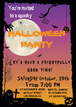 Halloween House Party Invitation 2