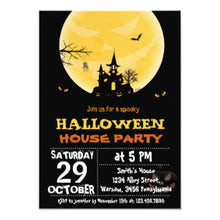 Halloween Invitation Card - Halloween House Party Invitation 3