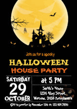 Halloween House Party Invitation 3