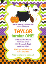 Halloween Invitation Halloween Birthday Invite