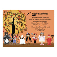 Halloween Invitation Card - Halloween Parade Party Invitation