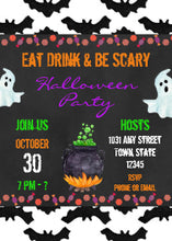 Halloween Party Invitation 3