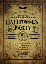 Halloween Invitation Card - Halloween Party Invitation 4