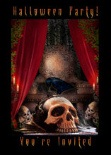 Halloween Party Invitation Ravens Den