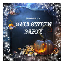 Halloween Spooky Pumpkin Magic Party Invitation