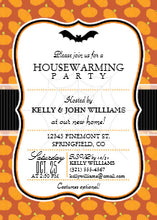 Halloween Invitation Card - Halloween Themed Housewarming Party Invitation