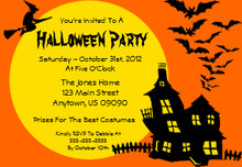 Haunted House Halloween Party Invitation