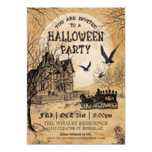 Haunted House Halloween Party Invitation 2
