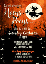 Hocus Pocus Halloween Invitation