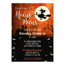 Halloween Invitation Card - Hocus Pocus Halloween Invitation