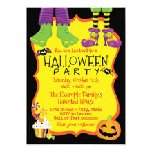 Kids Halloween Party Invitations