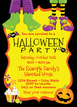 Halloween Invitation Card - Kids Halloween Party Invitations