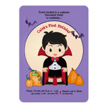 Little Dracula Invitation