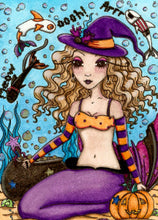 Mermaid Halloween Invitation