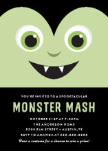 Halloween Invitation Card - Monster Mash Halloween Party Invitation