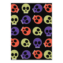 Halloween Invitation Card - Multi Skulls Invitation