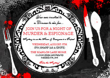 Murder Mystery Dinner Party Invite