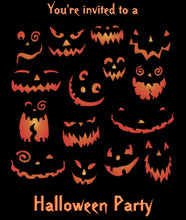 Halloween Invitation Card - Pumpkins Halloween Party Invitations