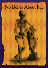 Halloween Invitation Card - Skeleton No Bones About It Halloween Party Invitation