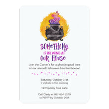 Halloween Invitation Card - Something Is Brewing Invitation