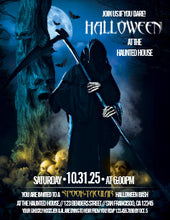 Spooky Halloween Party Invitation Flyer Template-Radf4